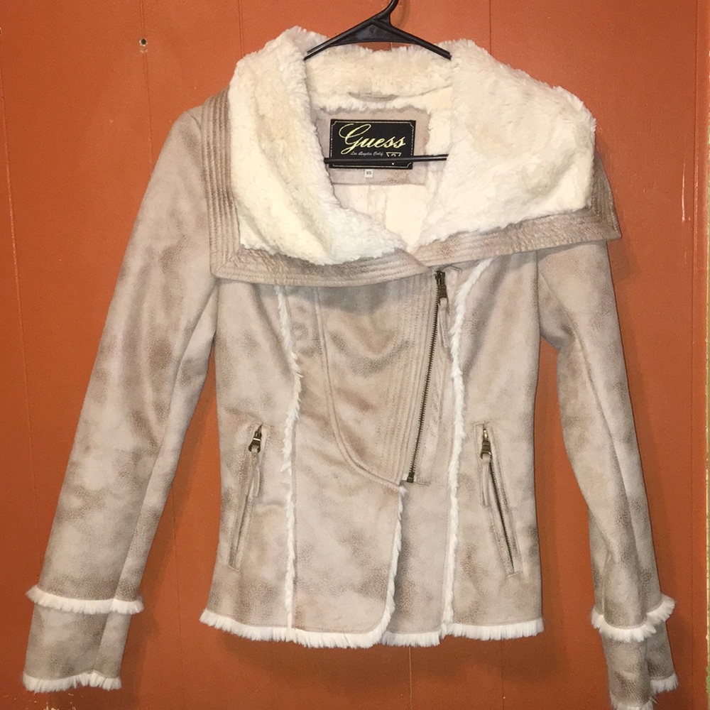 Guess faux suede jacket